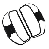 Taillight TAIL LIGHT COVERS FOR LDV T60 2019-2024 MATTE BLACK TRIM